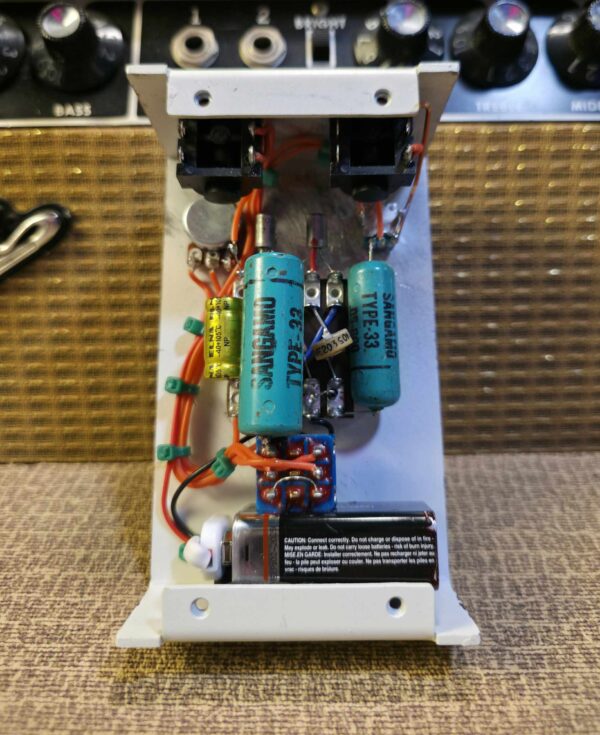 Vox-Bender Fuzz Pedal | Military-Spec NKT Germanium | Handwired Vintage Replica | Limited to 5 Units - Image 19