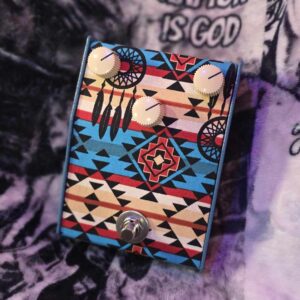 Deep Blue Delay, PT2399 Behaviour Build, Sloped Fabric Edition