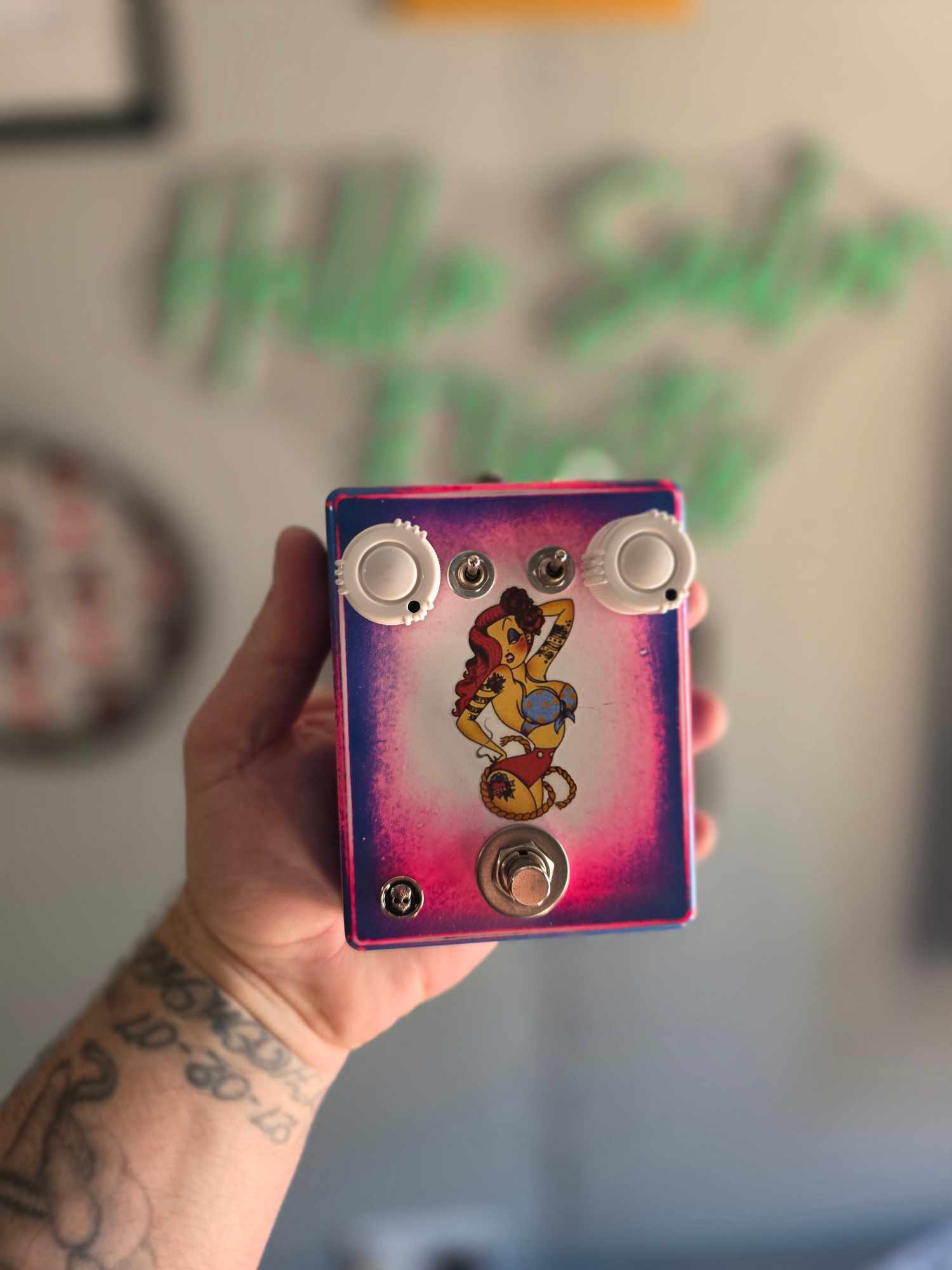 Jessica Rabbit Rangemaster, Hand Wired Silicon and Military spec Germanium Treble Booster - Image 2