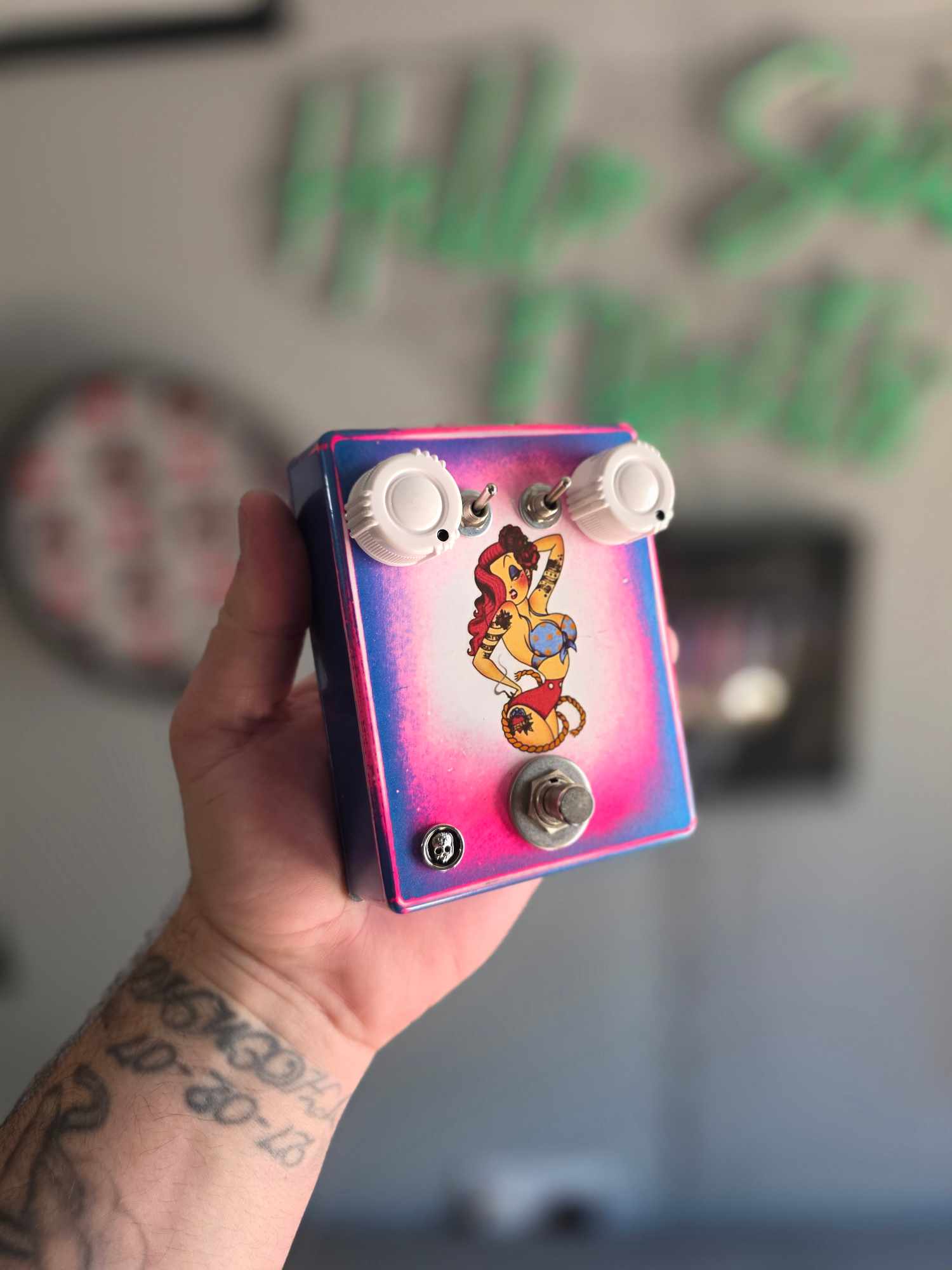 Jessica Rabbit Rangemaster, Hand Wired Silicon and Military spec Germanium Treble Booster