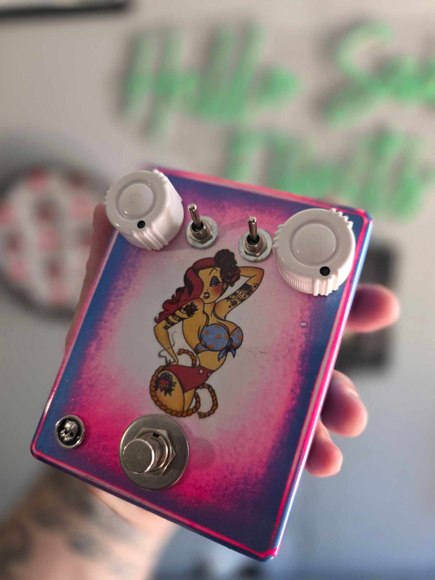 Jessica Rabbit Rangemaster, Hand Wired Silicon and Military spec Germanium Treble Booster - Image 4