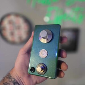 Hello Sailor Effects Brian May Treble Booster with Ceramic CIL BC108B Blue Metallic