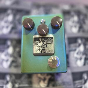 Kossoff Drive | Hand Wired Paul Kossoff Inspired Overdrive | Aged Mermaid Green Nitrocellulose