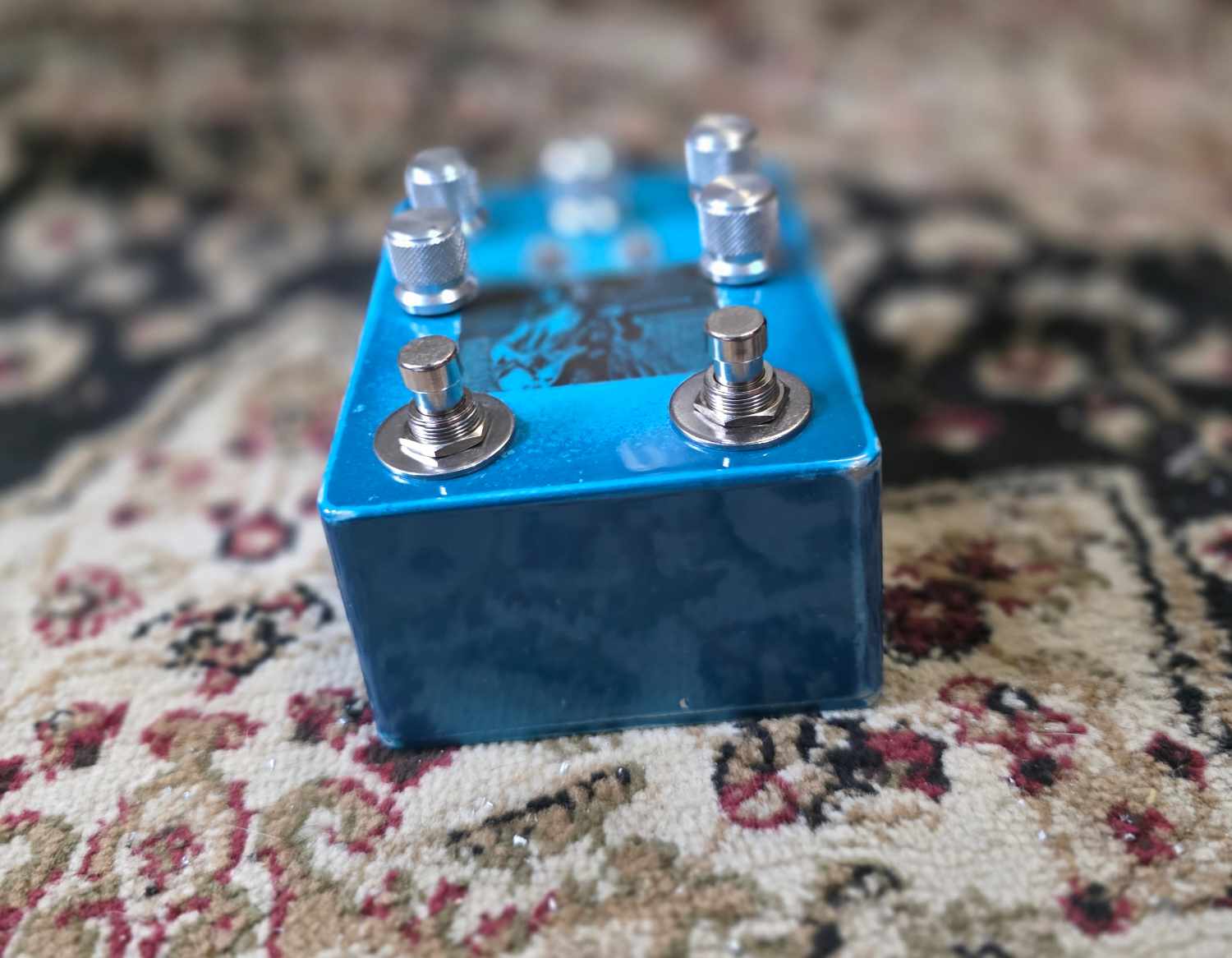 FreeRange | Hand Wired Rangemaster and KOSSOFF Drive | Atomic Teal Nitrocellulose - Image 6