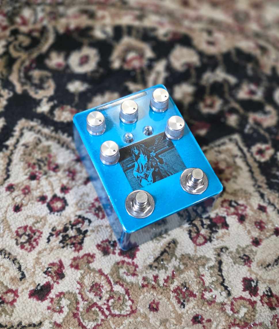 FreeRange | Hand Wired Rangemaster and KOSSOFF Drive | Atomic Teal Nitrocellulose - Image 8