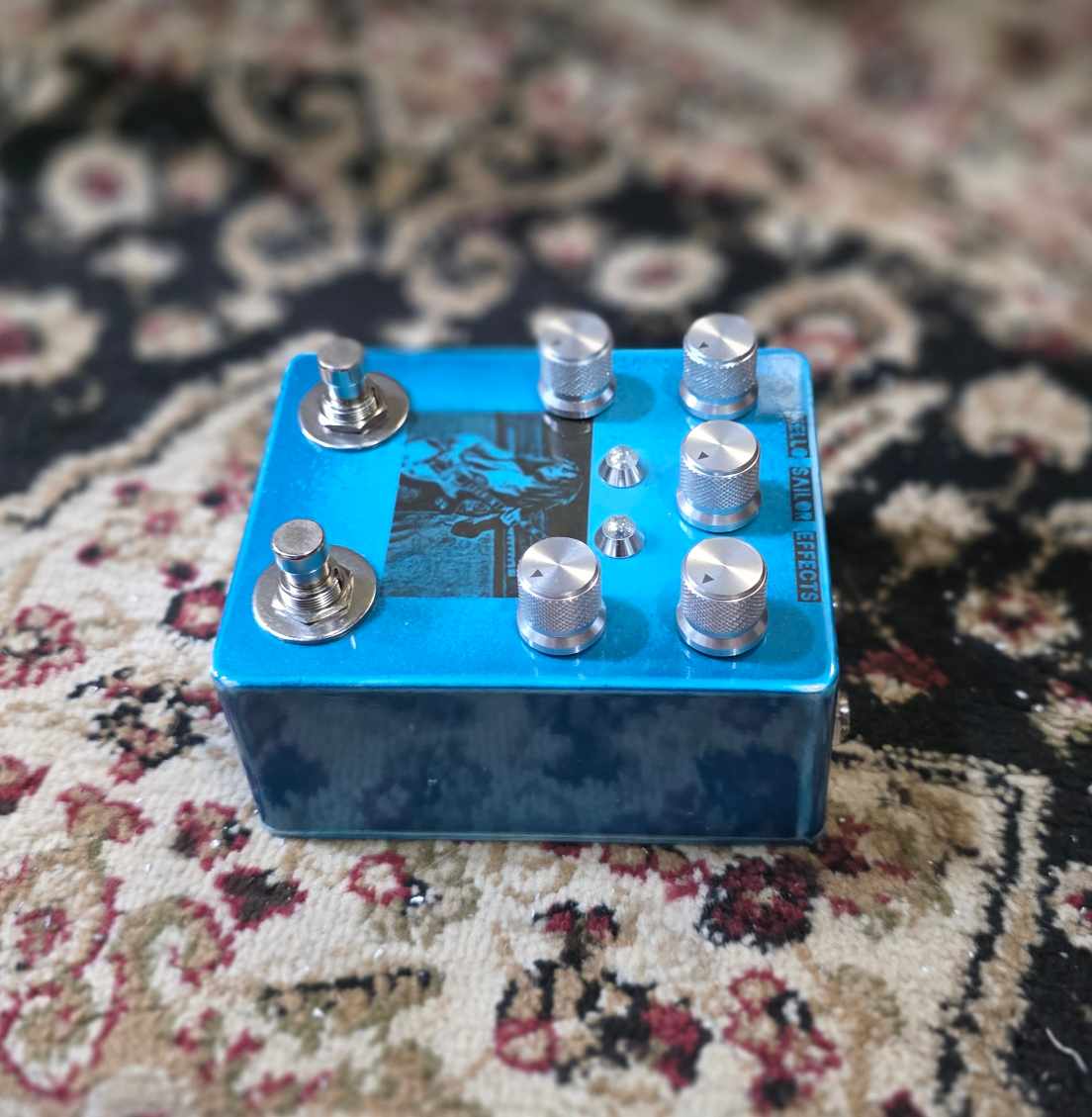 FreeRange | Hand Wired Rangemaster and KOSSOFF Drive | Atomic Teal Nitrocellulose - Image 14