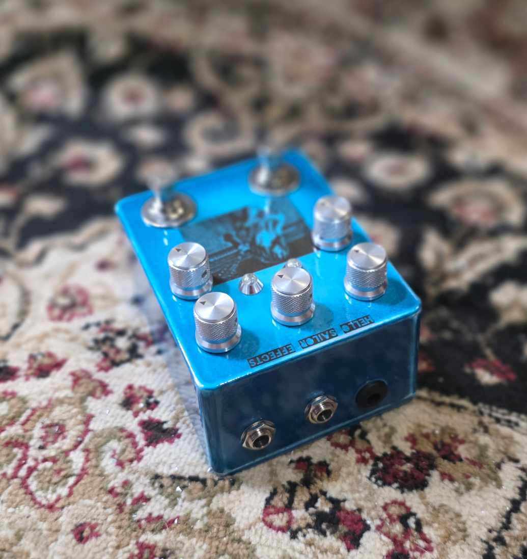 FreeRange | Hand Wired Rangemaster and KOSSOFF Drive | Atomic Teal Nitrocellulose - Image 7