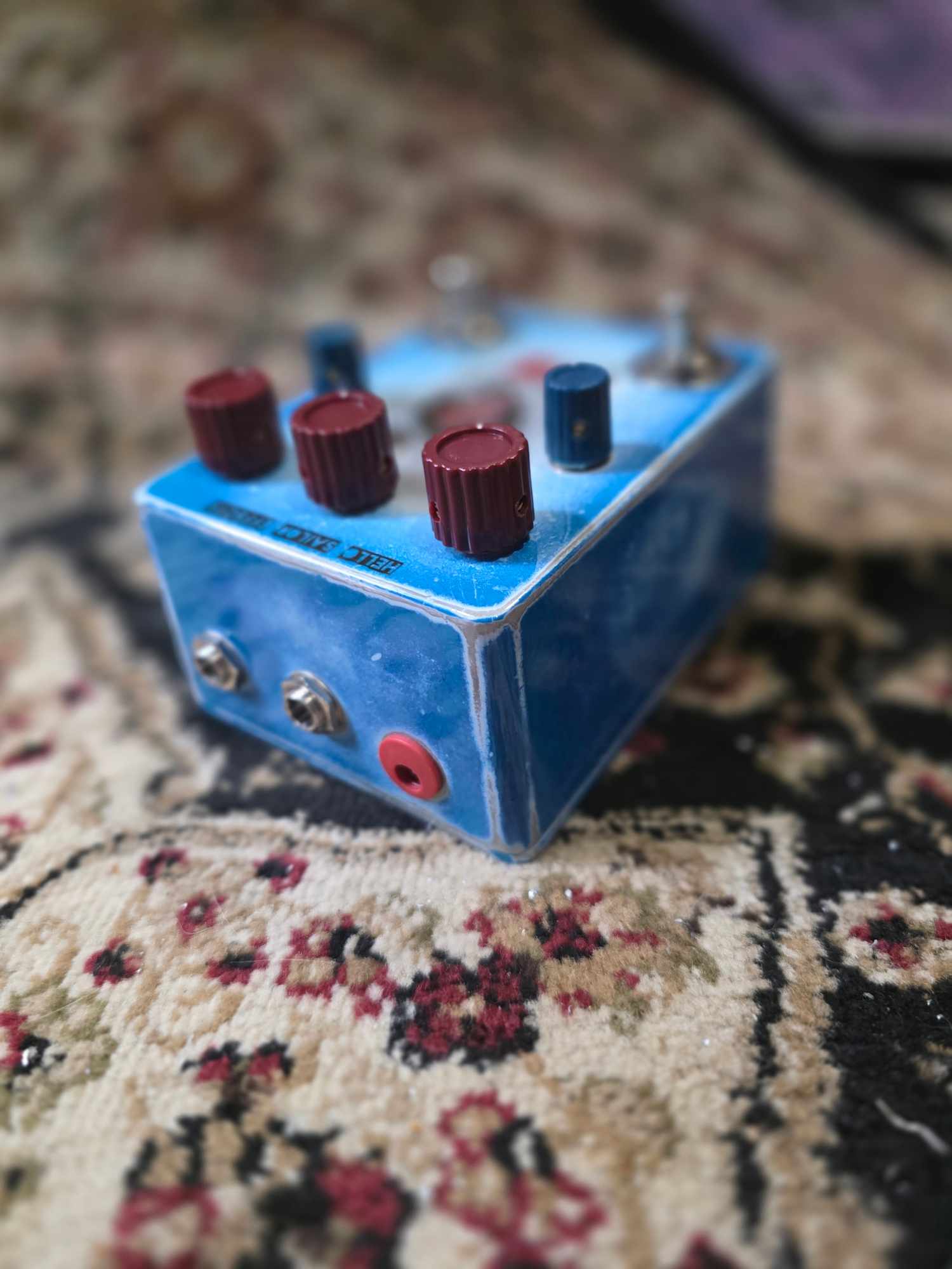 FreeRange | Hand Wired Rangemaster and KOSSOFF Drive | Blue Burst Nitrocellulose | RebelRebel - Image 7